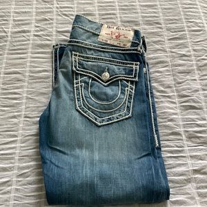 True religion 34x32 Ricky flap rope stitch